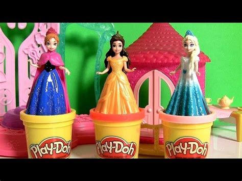 Play Doh Magiclip Princess Belle Flip N Switch Castle Magic Clip