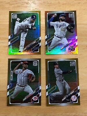 Topps Series Gold Foil Parallels Complete You Set You Pick