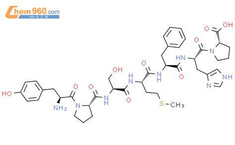 603126 94 9 L Proline L Tyrosyl L Prolyl L Seryl L Methionyl L Phenylalanyl L Histidyl Cas号