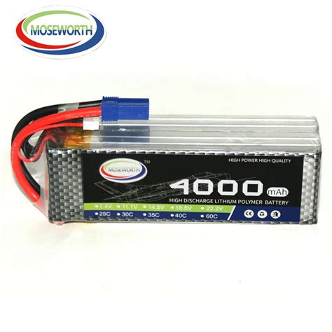 5S 18 5V 4000mAh 40C Lipo Battery For RC Aircraft Helicopter Drone Car