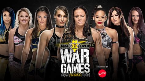 Nxt Takeover Wargames Match Card Previews Start Time And More Wwe