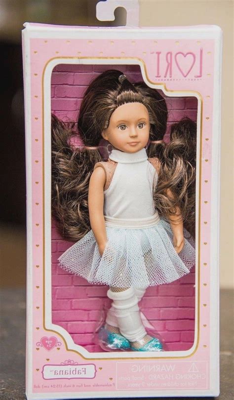 Fabiana Lori Doll 6 Inch Ballerina New In