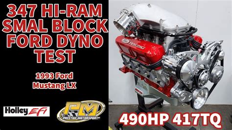 Hp Fox Body Mustang Hi Ram Side Mount Ford Stroker Dyno Testing