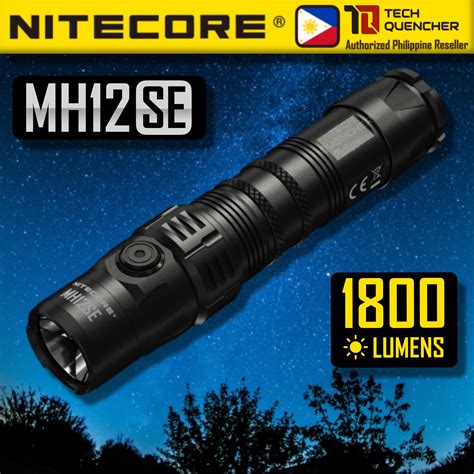 Nitecore Mh Se Flashlight Lumens Usb C Rechargeable Mah