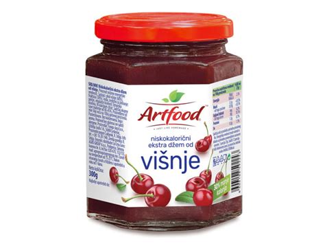 Niskokalorični džem od višnje Zdrava hrana ARTFOOD Just like