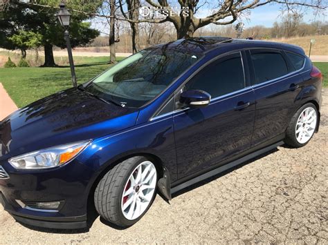 2017 Ford Focus Wheel Offset Flush Stock 656363 Custom Offsets