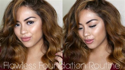 My Full Coverage Flawless Foundation Routine Color Correcting 2016 Youtube