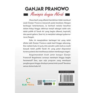 Jual Buku Ganjar Pranowo Memimpin Dengan Akrab Shopee Indonesia