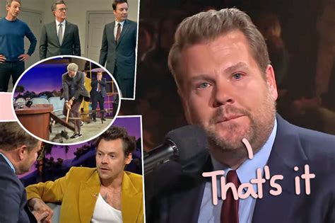 James Corden Bids Farewell To The Late Late Show With Emotional Finale