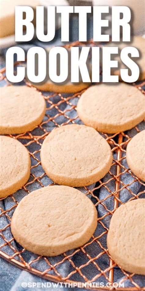 Slice And Bake Butter Cookies Icebox Cookies 6 Ingredients Spend With Pennies