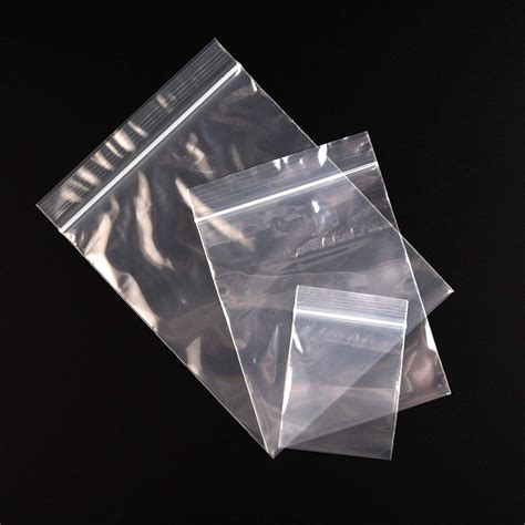 Tuparka Sizes Pcs Grip Seal Bags Small Clear Plastic Bags Zip