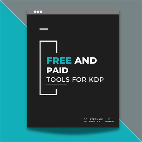 Free And Paid Tools For KDP