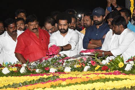 Jr Ntr Kalyan Ram At Ntr Ghat Telugu