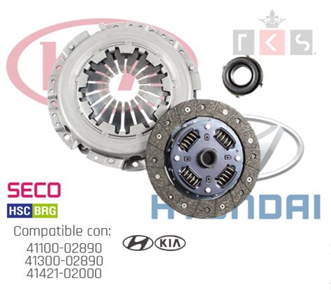 Kit De Embrague Hyundai Y Kia 41300 02890 Tks Mobil