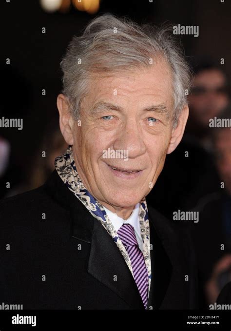 Sir Ian Mckellen Arriving At The Variety Club Showbiz Awards 2009