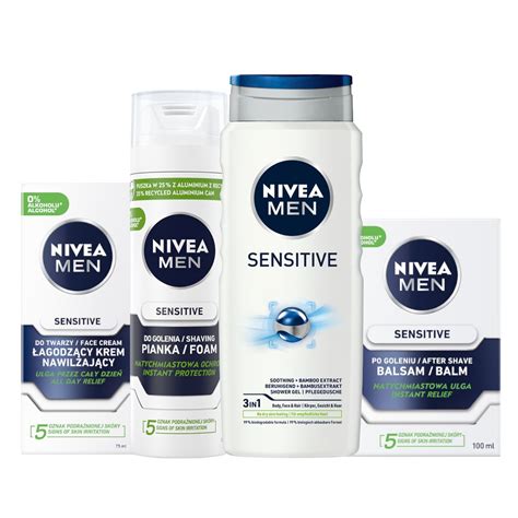 Nivea Men Sensitive Zestaw kosmetyków do pielęgnacji dla mężczyzn 4