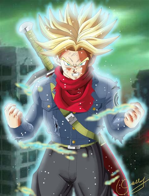 Dragon Ball Z Super Saiyan Trunks