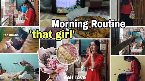 6am Realistic That Girl Morning Routine Healthy And Productive Habits🎀🌼