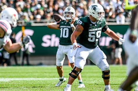 Michigan State Football 3 Goals And A Prediction Against Washington