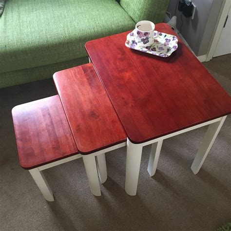 Nest Of 3 Upcycled Tables In South Kesteven Für 2000 £ Zum Verkauf