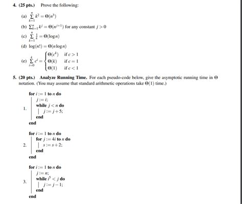 Solved 4 25 Pts Prove The Following A į K Nº B