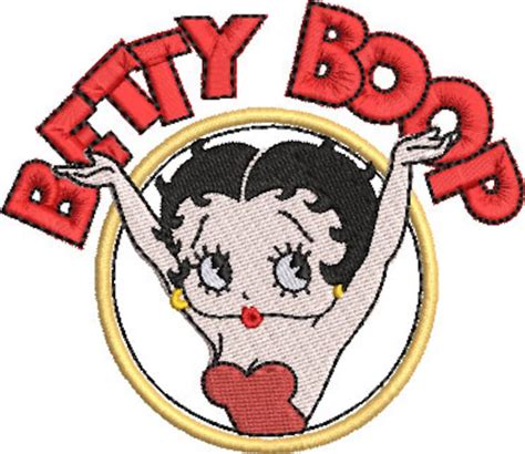 Betty Boop Collection 10 Machine Embroidery Files For 4 X 4 Hoop Etsy