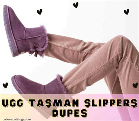 15 Best Ugg Tasman Slippers Dupes So Cute You Must Have!