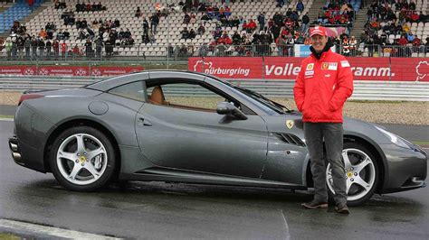 A Personalised Ferrari California Driven By Michael Schumacher Has Been