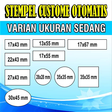 Jual Stempel Custom Stempel Flash Stempel Otomatis Desain Gratis