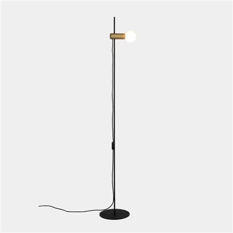 LEDS C Nude Single Vloerlamp E Goud Zwart Lampen Be