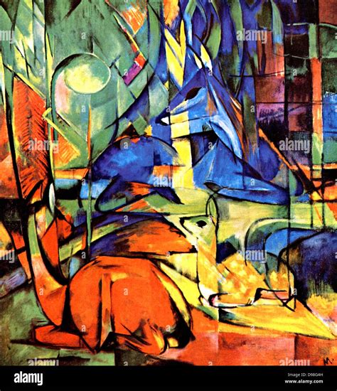 Franz Marc Foxes