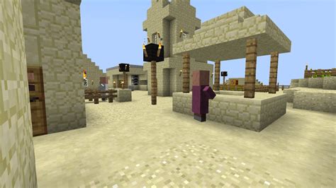 Restored Desert Village Minecraft Map