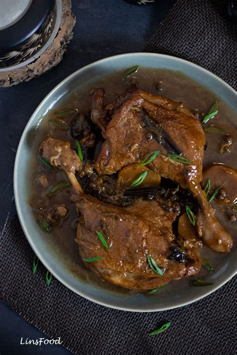 Chinese Braised Duck Legs Recipe And Video