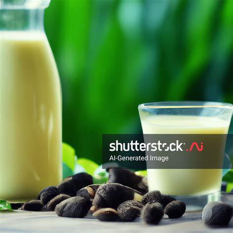 sebuah perusahaan products susu   ai generated image