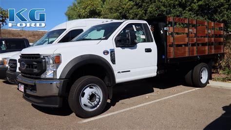 New 2020 Ford Super Duty F 450 Drw Xl With 12 Stakebed Regular Cab Chassis Cab In Buena Park