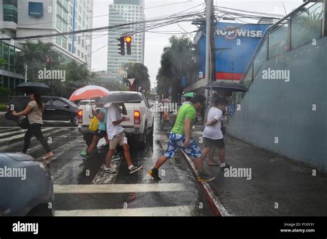 Metro Manila Philippines 11th June 2018 Situation Of Public