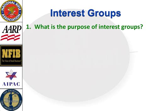 Ppt Interest Groups Powerpoint Presentation Free Download Id1642703