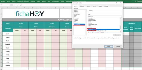 Hoja De Control Horario En Excel Gratis Fichahoy