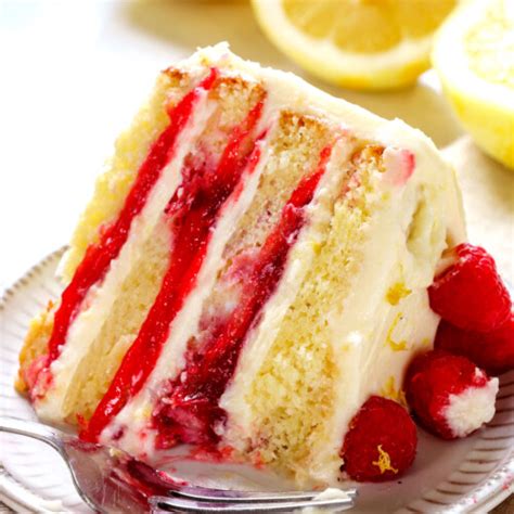 Lemon Raspberry Cake Recipe Carlsbad Cravings