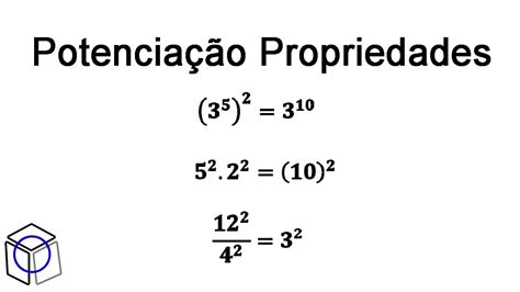 Potência De Potência Aula 06 Potenciação Propriedade 9°ano Youtube