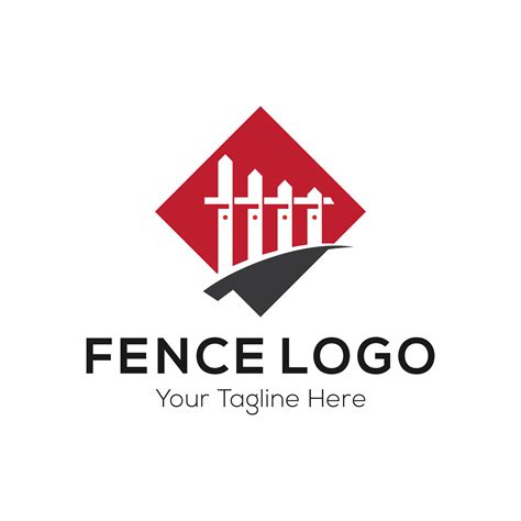 Fence Logo Design Vector Template Vector Illustration 7944559 Vector Art At Vecteezy