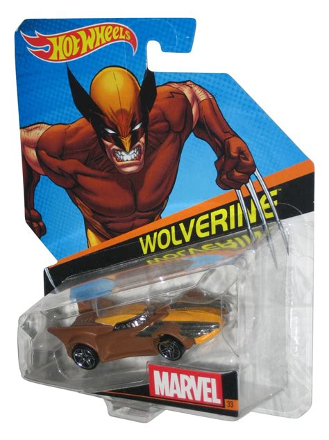 Marvel Comics Wolverine 2015 Mattel Hot Wheels Toy Car 33