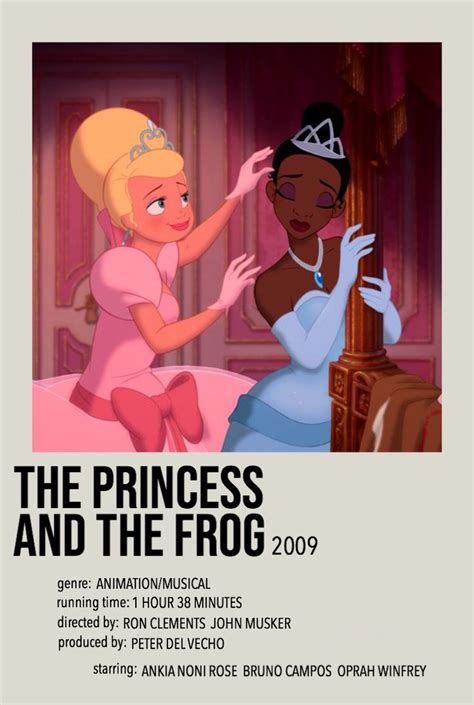 Alternative Movie Show Posters The Princess And The Frog Affiches