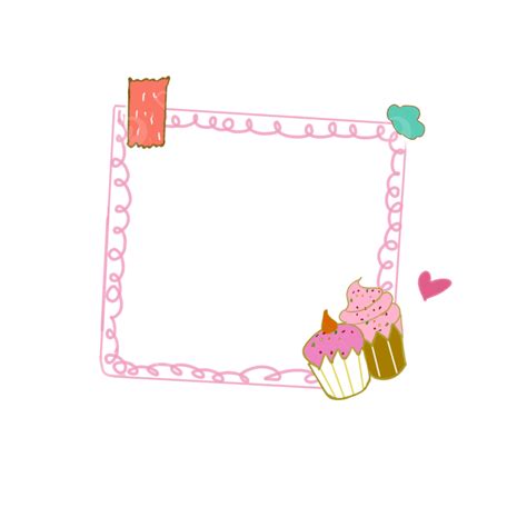 Pink Rabbit Png Transparent Pink Rabbit Border Pink Border Bunny
