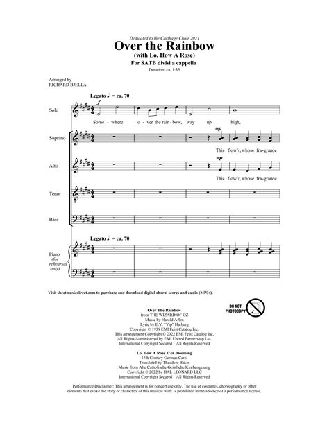 Play Official Version Of Somewhere Over The Rainbow Sheet Music By