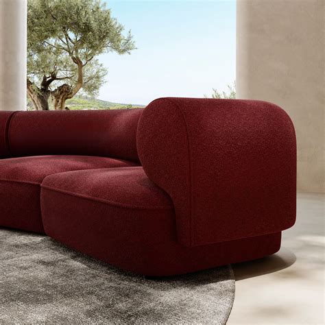 Melody Fabric Sofa 3 Seater Fabric Sofa By Natuzzi Italia Design