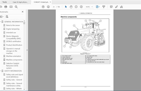 Case Ih Tractor Magnum™ 250 280 310 340 380 Magnum™ 310 340 380 Rowtrac™ Tier 4b Final