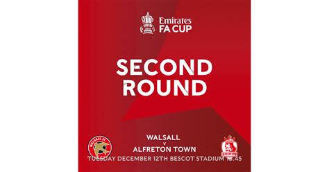 Fa Cup Replay Preview Walsall V Alfreton Town