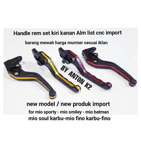 Jual HANDLE REM HANDEL VARIASI MOTOR MIO SPORTY MIO BATMAN MIO SMILEY