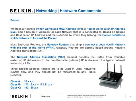 PPT - Networking | Hardware Components PowerPoint Presentation - ID:1169142